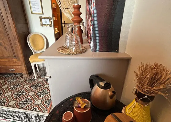 فندق مبيت وإفطار Maison La Boheme Parenthese Enchantee Au Coeur Du Charme, Petit-dejeuner De Reve